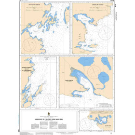 Service Hydrographique du Canada - 4516 - Harbours in / Havres dans Hare Bay