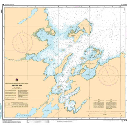 Service Hydrographique du Canada - 4518 - Ariege Bay Service Hydrographique du Canada - 4518 - Ariege Bay
