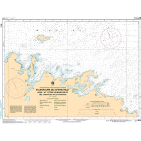 Service Hydrographique du Canada - 4519 - Maiden Arm, Big Spring Inlet and / et Little Spring Inlet and approaches / et les appr