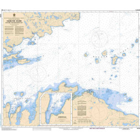 Service Hydrographique du Canada - 4530 - Hamilton Sound: Eastern Portion / Partie-est