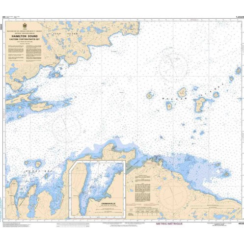 Service Hydrographique du Canada - 4530 - Hamilton Sound: Eastern Portion / Partie-est