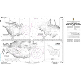 Service Hydrographique du Canada - 4540 - Anchorages in White Bay / Mouillages dans White Bay