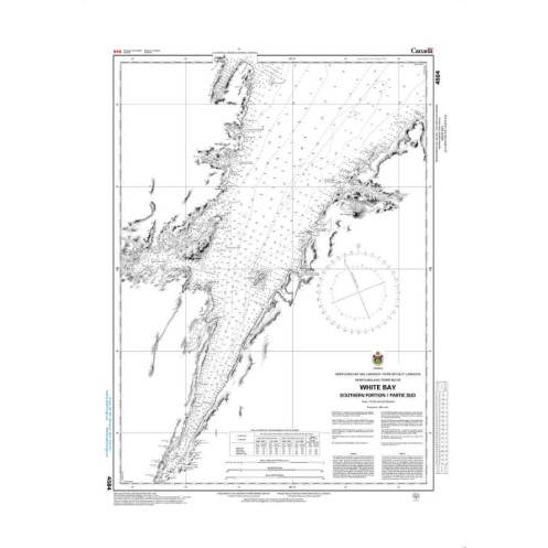 Service Hydrographique du Canada - 4584 - White Bay: Southern Part / Partie Sud