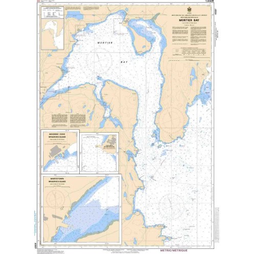 Service Hydrographique du Canada - 4587 - Mortier Bay