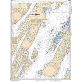 Service Hydrographique du Canada - 4619 - Presque Harbour to / à Bar Haven Island and / et Paradise Sound