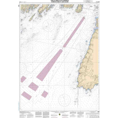 Service Hydrographique du Canada - 4622 - Cape St Mary's to / à Argentia Harbour and / et Jude Island Service Hydrographique du Canada - 4622 - Cape St Mary's to / à Argentia Harbour and / et Jude Island