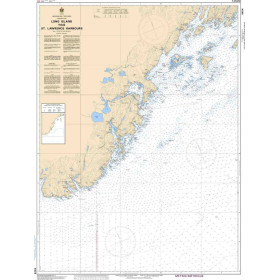 Service Hydrographique du Canada - 4624 - Long Island to / à St. Lawrence Harbours