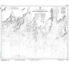 Service Hydrographique du Canada - 4638 - Wreck Island to / à Cinq Cerf Bay