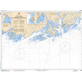 Service Hydrographique du Canada - 4640 - Isle aux Morts and Approaches / et les approches