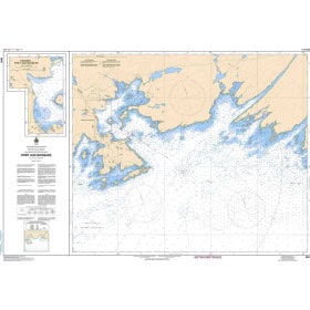 Service Hydrographique du Canada - 4641 - Port aux Basques and Approaches/et les Approches