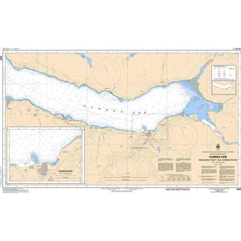 Service Hydrographique du Canada - 4652 - Humber Arm: Meadows Point to / à Humber River Service Hydrographique du Canada - 4652 - Humber Arm: Meadows Point to / à Humber River