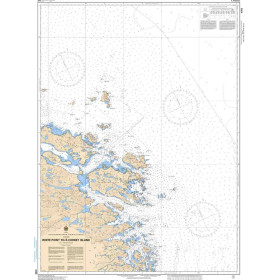 Service Hydrographique du Canada - 4703 - White Point to / à Corbet Island