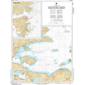 Service Hydrographique du Canada - 4712 - Plans on the Coast of Labrador / Plans sur la côte du Labrador