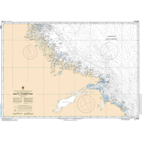Service Hydrographique du Canada - 4730 - Nain to / à Domino Point Service Hydrographique du Canada - 4730 - Nain to / à Domino Point
