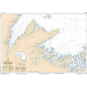 Service Hydrographique du Canada - 4821 - White Bay and / et Notre Dame Bay