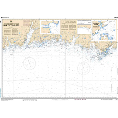 Service Hydrographique du Canada - 4824 - Garia Bay to / à Burgeo Service Hydrographique du Canada - 4824 - Garia Bay to / à Burgeo