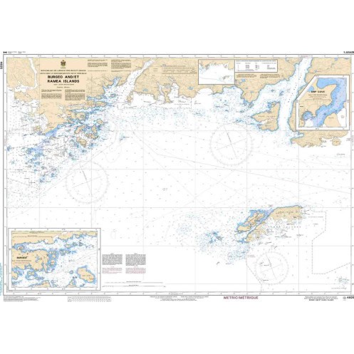 Service Hydrographique du Canada - 4825 - Burgeo and / et Ramea Islands Service Hydrographique du Canada - 4825 - Burgeo and / et Ramea Islands