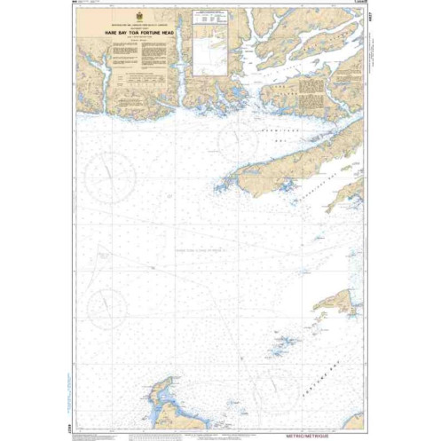 Service Hydrographique du Canada - 4827 - Hare Bay to / à Fortune Head Service Hydrographique du Canada - 4827 - Hare Bay to / à Fortune Head