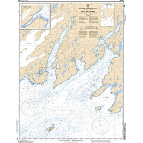 Service Hydrographique du Canada - 4830 - Great Bay de l'Eau and Approaches / et les approches Service Hydrographique du Canada - 4830 - Great Bay de l'Eau and Approaches / et les approches