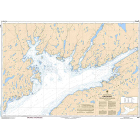Service Hydrographique du Canada - 4831 - Fortune Bay: Northern Portion / Partie Nord