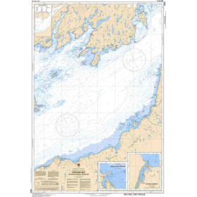 Service Hydrographique du Canada - 4832 - Fortune Bay: Southern Portion / Partie Sud