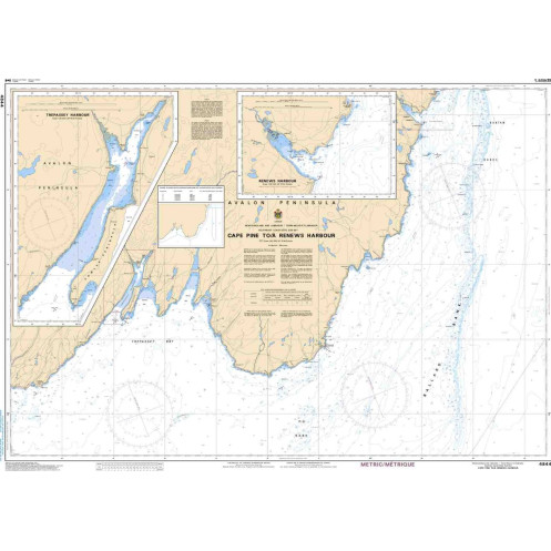 Service Hydrographique du Canada - 4844 - Cape Pine to / à Renews Harbour Service Hydrographique du Canada - 4844 - Cape Pine to / à Renews Harbour