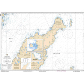 Service Hydrographique du Canada - 4850 - Cape St Francis to / à Baccalieu Island and / et Heart's Content