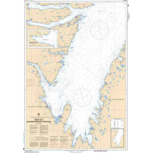 Service Hydrographique du Canada - 4851 - Trinity Bay: Southern Portion / Partie Sud Service Hydrographique du Canada - 4851 - Trinity Bay: Southern Portion / Partie Sud
