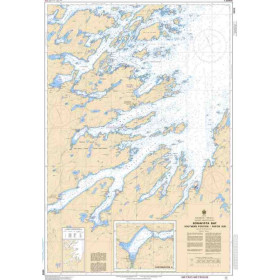 Service Hydrographique du Canada - 4855 - Bonavista Bay: Southern Portion / Partie sud