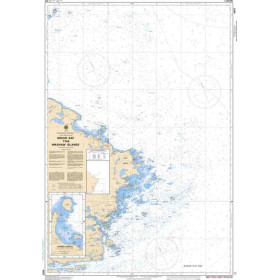 Service Hydrographique du Canada - 4857 - Indian Bay to / à Wadham Islands