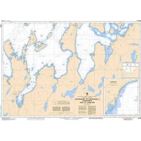 Service Hydrographique du Canada - 4865 - Approaches to / Approches à Lewisporte and / et Loon Bay
