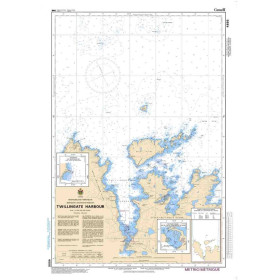 Service Hydrographique du Canada - 4886 - Twillingate Harbours