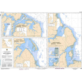 Service Hydrographique du Canada - 4909 - Détroit de Northumberland / Northumberland Strait: Partie Ouest / Western Portion: Por