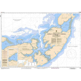 Service Hydrographique du Canada - 4913 - Caraquet Harbour, Baie de Shippegan and / et Miscou Harbour
