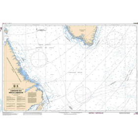 Service Hydrographique du Canada - 5001 - Labrador Sea / Mer du Labrador