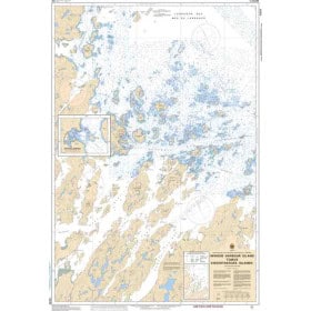 Service Hydrographique du Canada - 5047 - Winsor Harbour Island to / aux Kikkertaksoak Islands