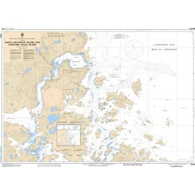 Service Hydrographique du Canada - 5054 - South Auliatsivik Island to / à Fenstone Tickle Island