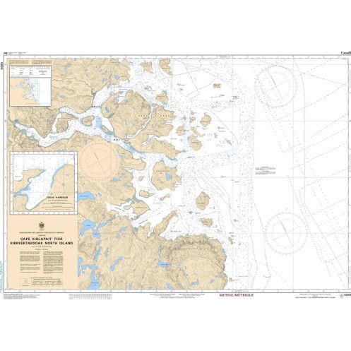 Service Hydrographique du Canada - 5055 - Cape Kiglapait to / à Khikkertarsoak North Island