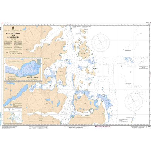 Service Hydrographique du Canada - 5063 - Cape Kakkiviak to / à Duck Islands Service Hydrographique du Canada - 5063 - Cape Kakkiviak to / à Duck Islands