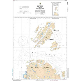 Service Hydrographique du Canada - 5065 - Gray Strait and / et Button Islands