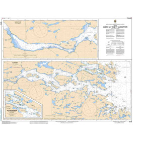 Service Hydrographique du Canada - 5179 - Alexis Bay and / et Alexis River