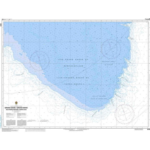 Service Hydrographique du Canada - 8010 - Grand Bank / Grand Banc: Southern Portion / Partie Sud