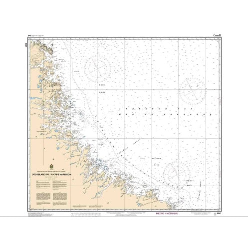 Service Hydrographique du Canada - 8047 - Cod Island to / à Cape Harrison