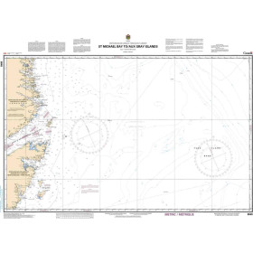 Service Hydrographique du Canada - 8049 - St. Michael Bay to / aux Gray Islands