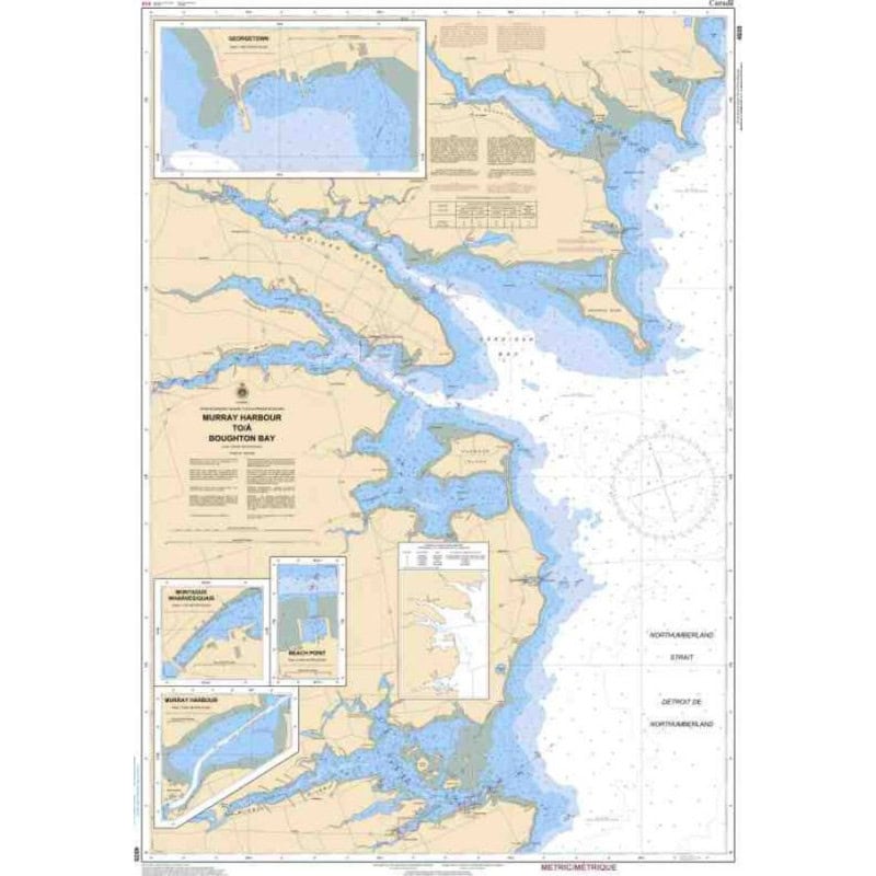 Service Hydrographique du Canada - 4935 - Murray Harbour to/à Boughton Bay