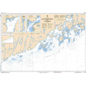 Service Hydrographique du Canada - 4970 - Baie de Bonne-Espérance à/to Île Mistanoque