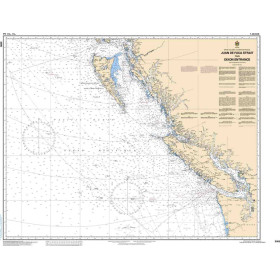 Service Hydrographique du Canada - 3000 - Juan de Fuca Strait to/à Dixon Entrance