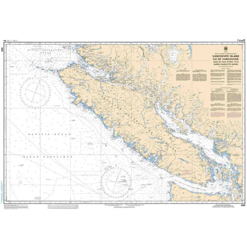 Service Hydrographique du Canada - 3001 - Vancouver Island / Île de Vancouver, Juan de Fuca Strait to/à Queen Charlotte Sound Service Hydrographique du Canada - 3001 - Vancouver Island / Île de Vancouver, Juan de Fuca Strait to/à Queen Charlotte Sound