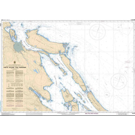 Service Hydrographique du Canada - 3443 - Thetis Island to/à Nanaimo