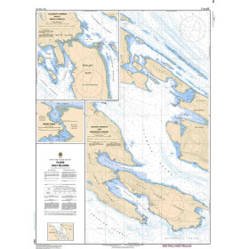 Service Hydrographique du Canada - 3477 - Plans - Gulf Islands
